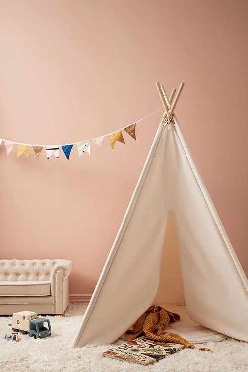 KidsConcept - Tipi tent off white