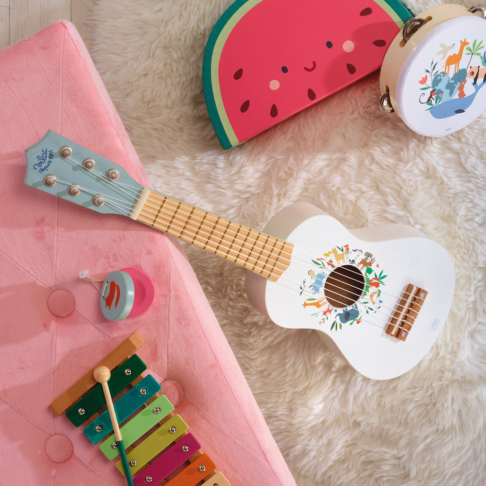 Vilac - Wooden Guitar animals of the world - Sarah Betz