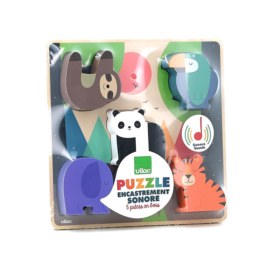 Vilac - Jungle Sound puzzle Andy Westface