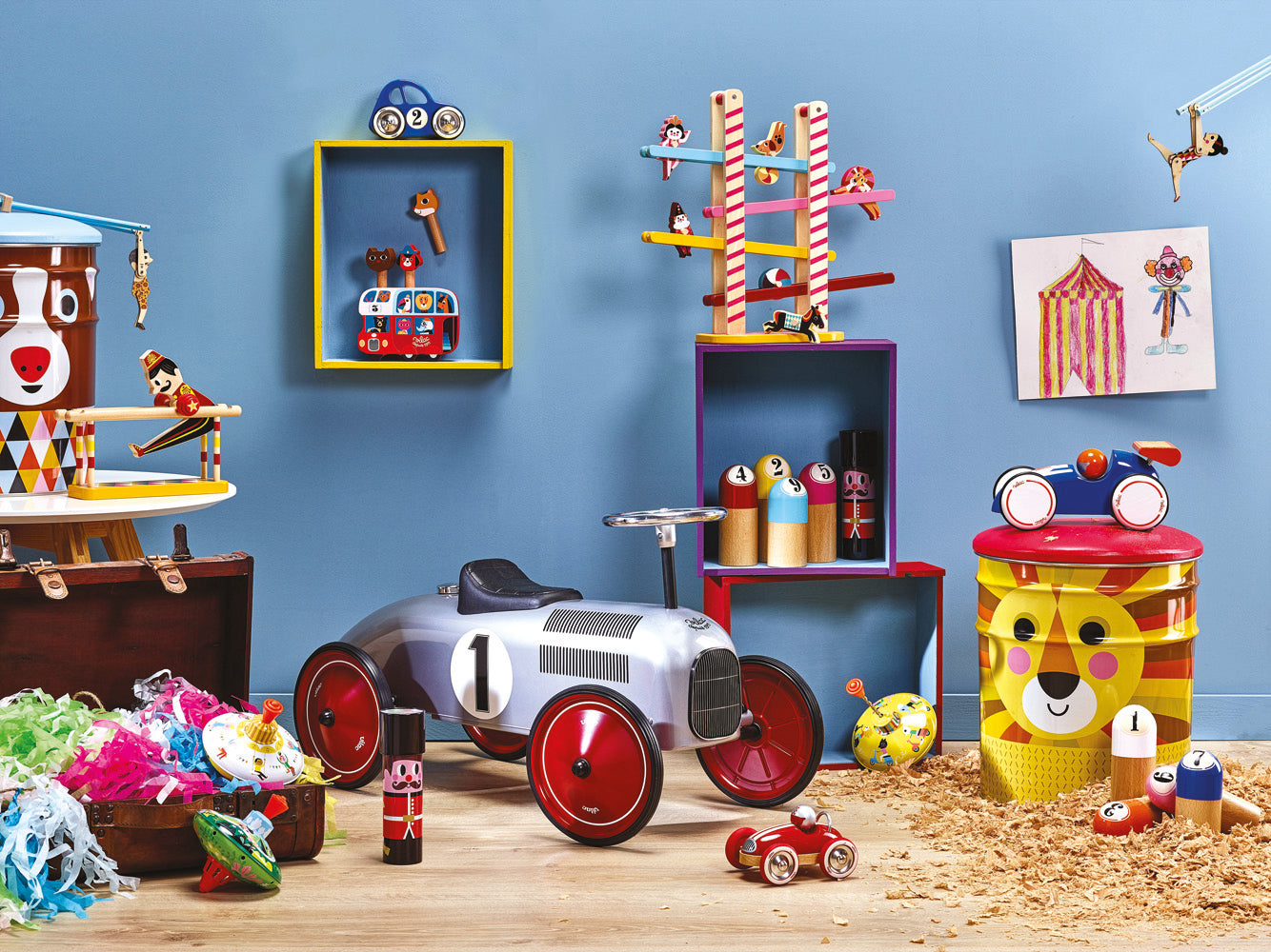 Vilac - Metal spinning top - Ingela P.Arrhenius