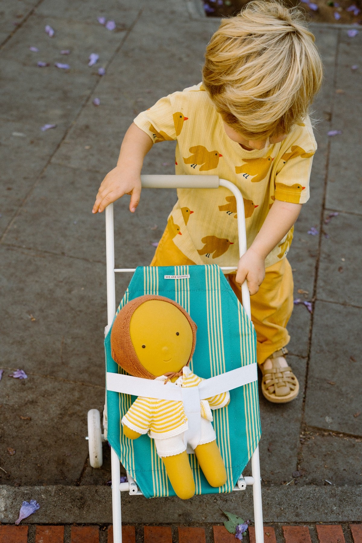 Gommu - Big Striped Stroller