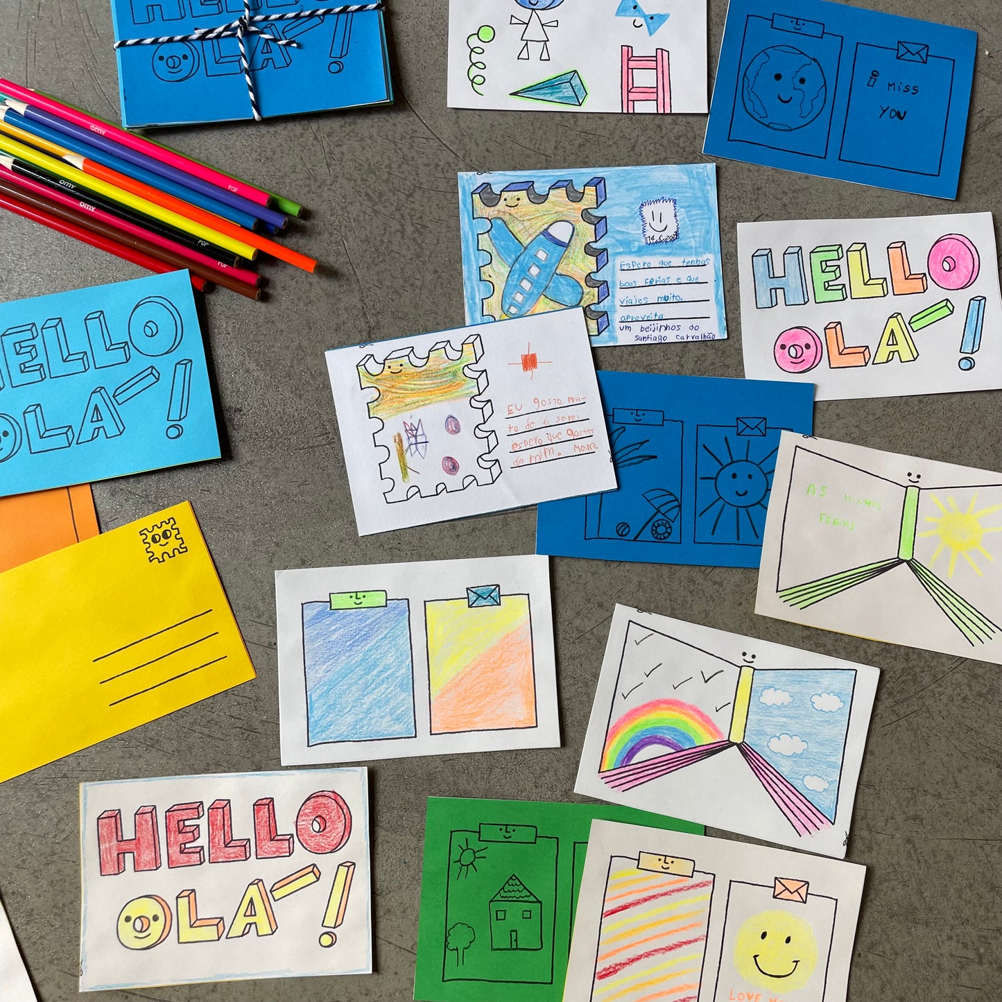 Color Square "Postcards"