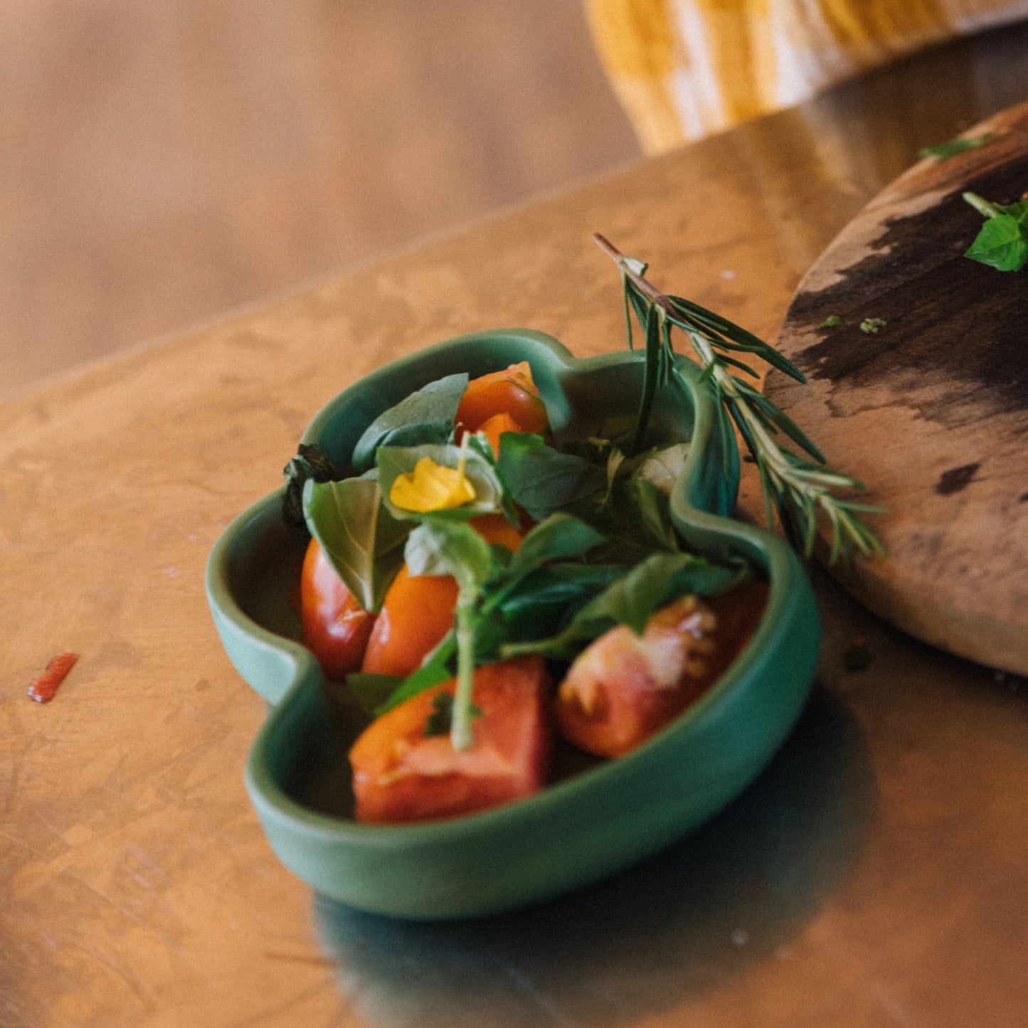 Oli & Carol - Kendall The Kale Plate & Spoon Set