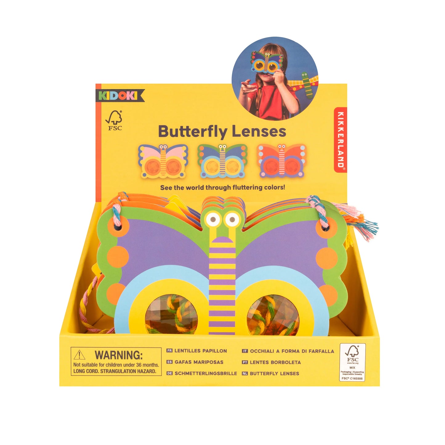 Kikkerland - Kidoki Butterfly Lenses