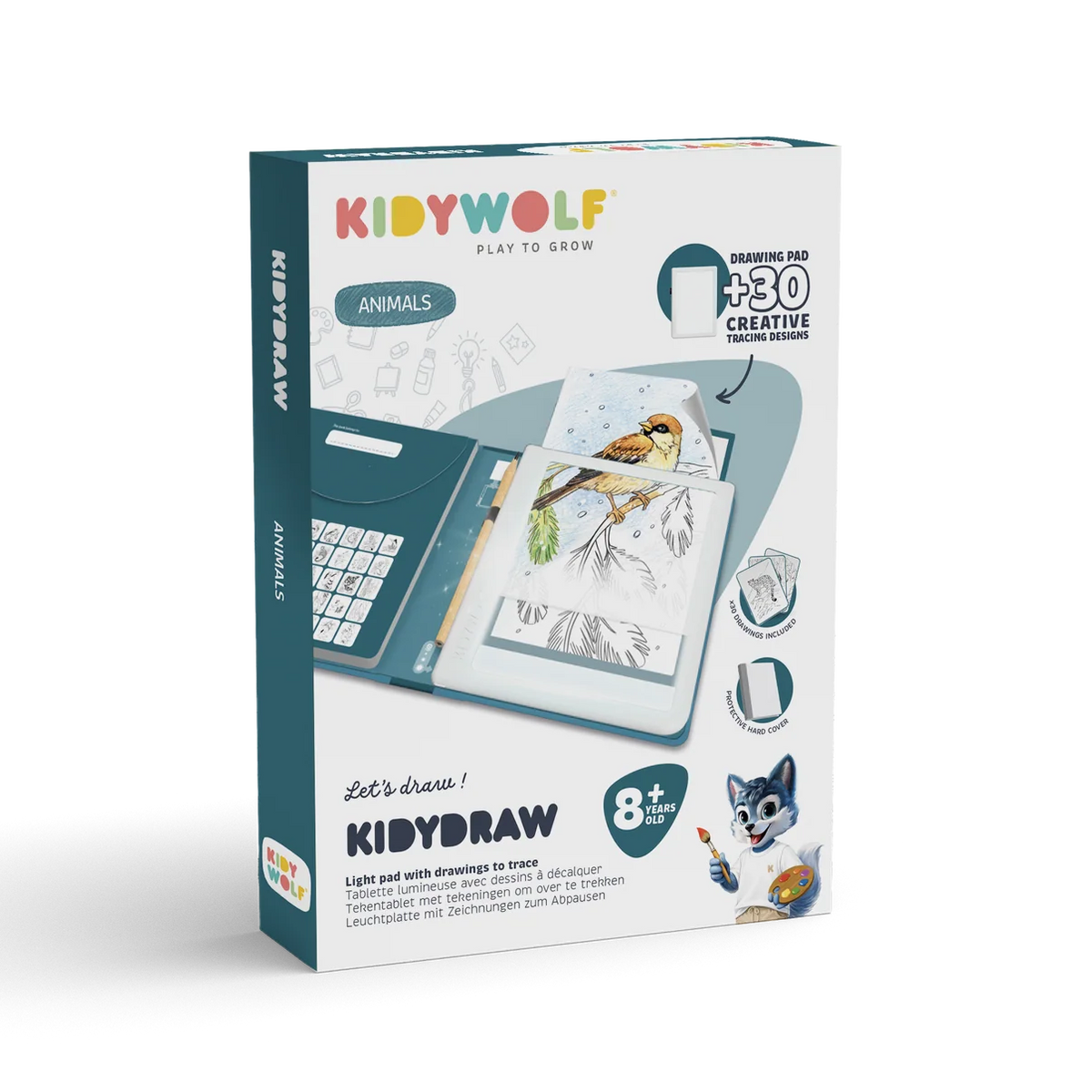 Kidywolf - KIDYDRAW PAD 8 years old