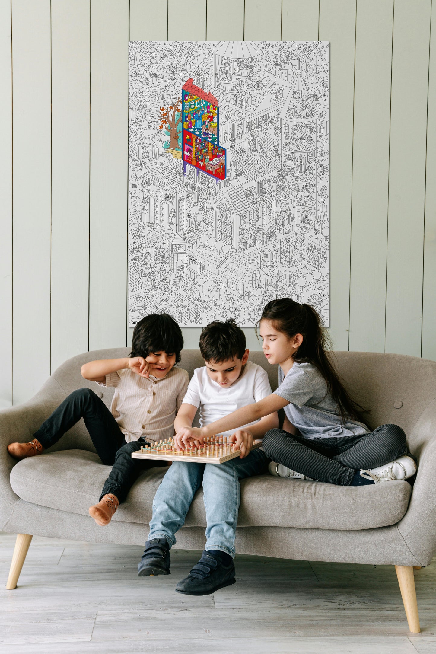 Omy - Magic college poster