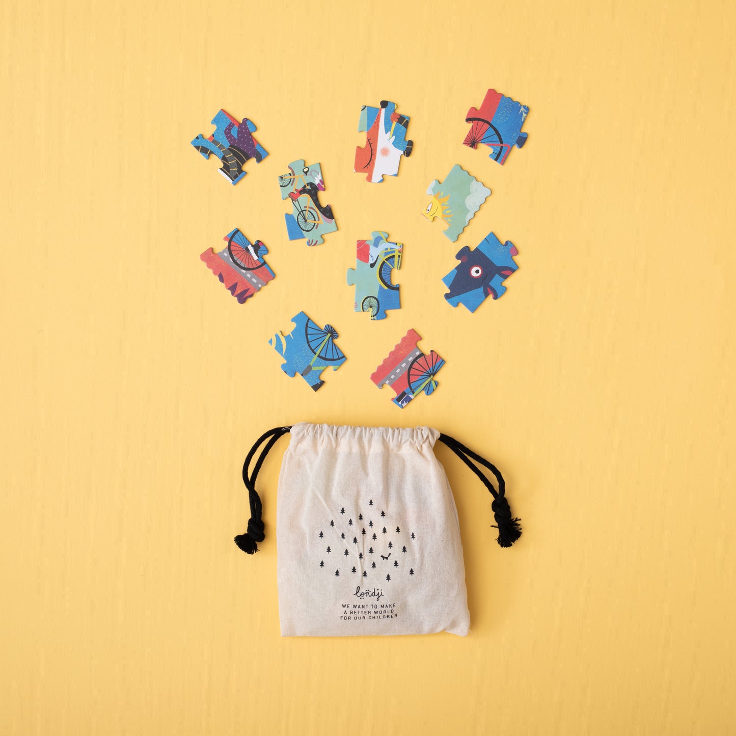 Londji - Bicicletta Pocket puzzle