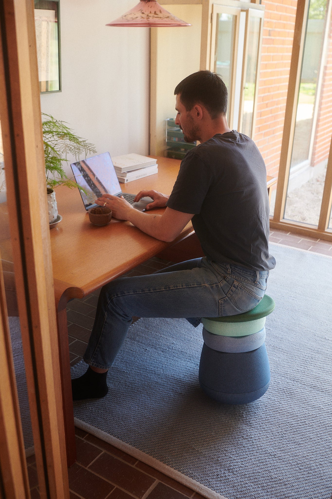 Stapelstein - Dynamic all – Modular stool for movement & concentration at any age (Waters&greens))
