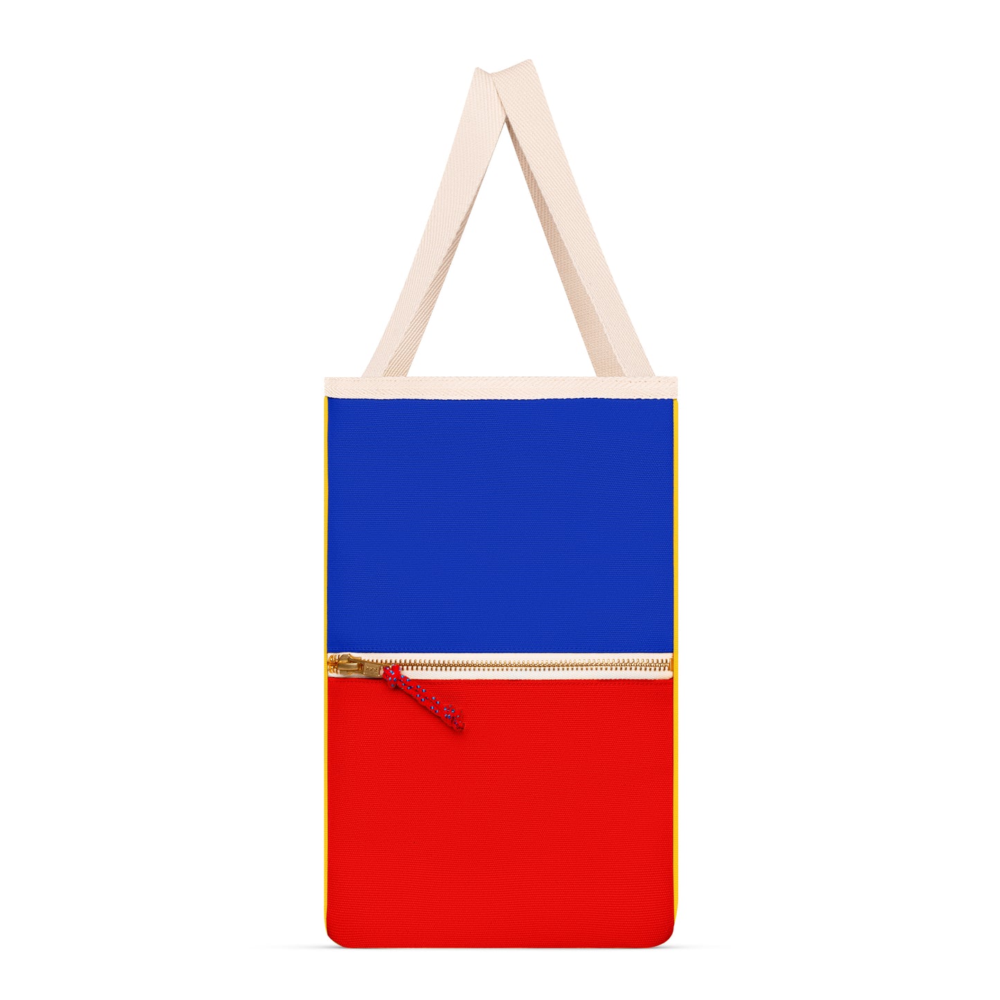 Ykra - Beach Bag - Blue Red Yellow
