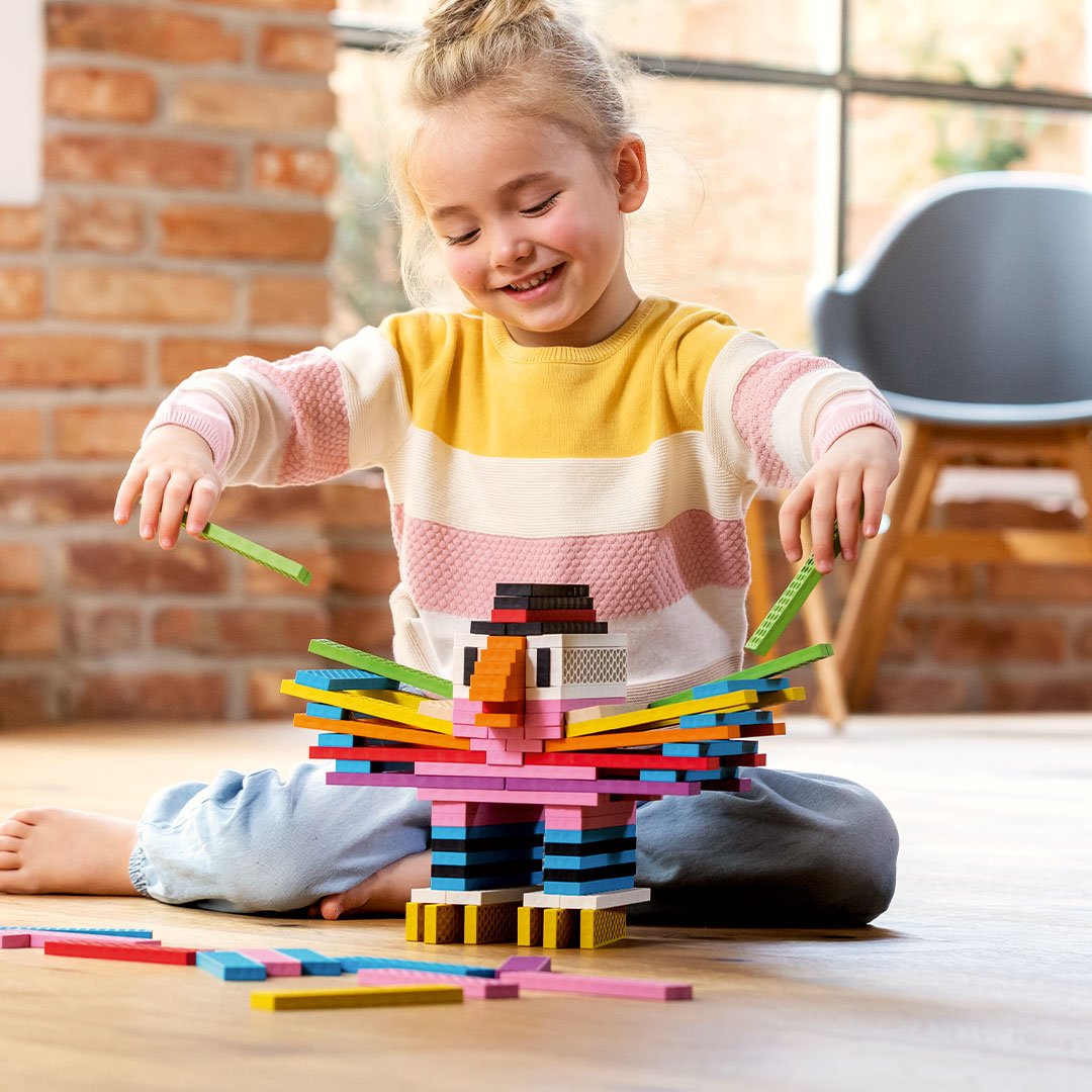 Bioblo - Fun Box "Multi-Mix" with 200 blocks