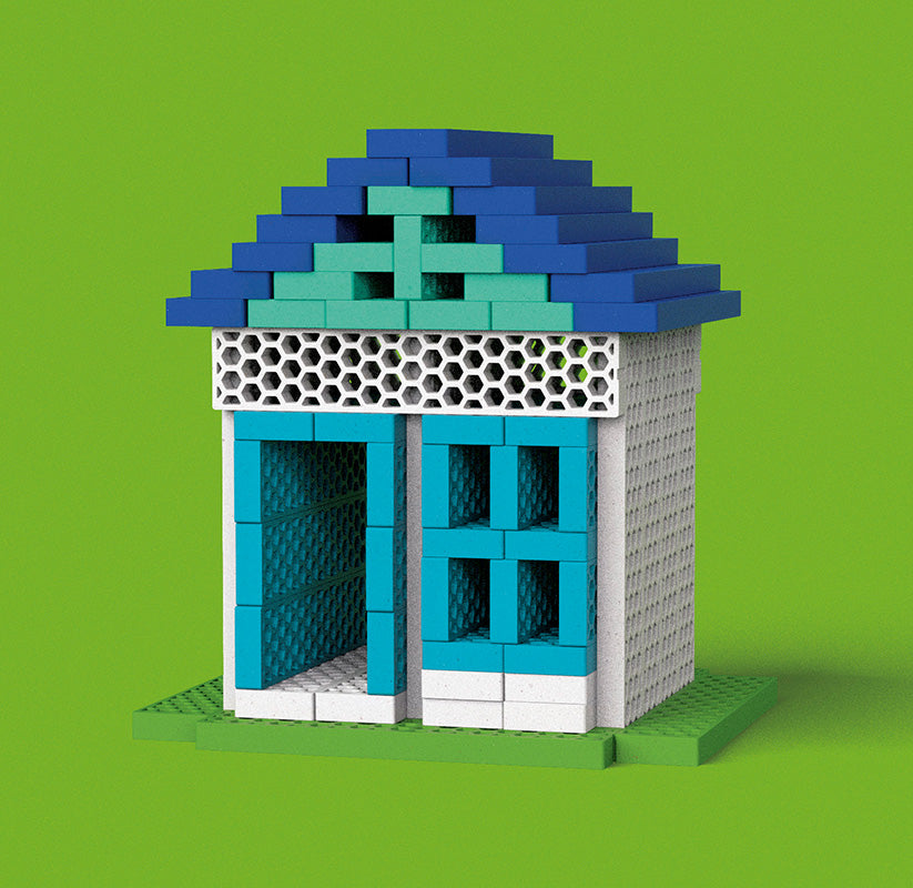 Bioblo - Hello Box "Ocean-Mix" with 100 blocks