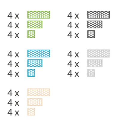 Bioblo - Extension Box Atlantis with 60 blocks