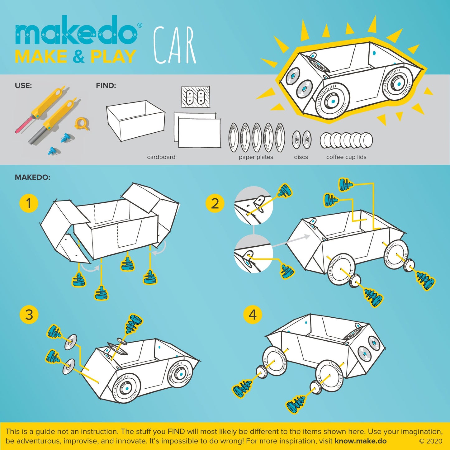 Makedo - Explore 50 pieces
