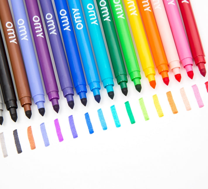 Omy - Ultrawashable Felt Pens