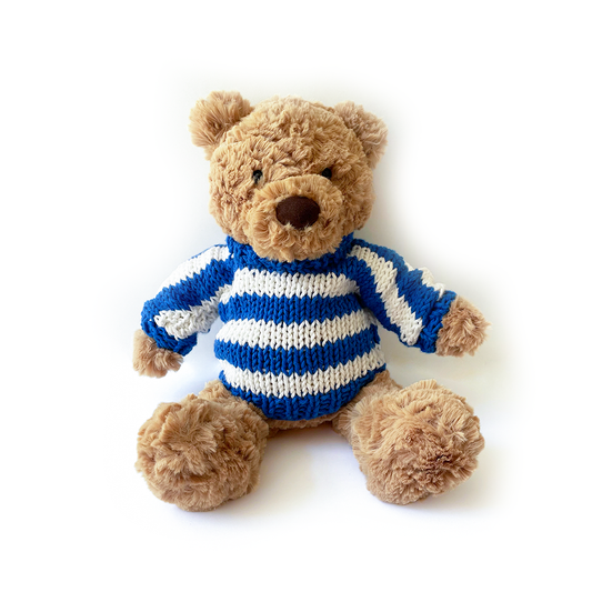 Soft toy Knit sweater - Blue