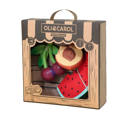Oli & Carol - Newborn Gift Set Fruit Salad
