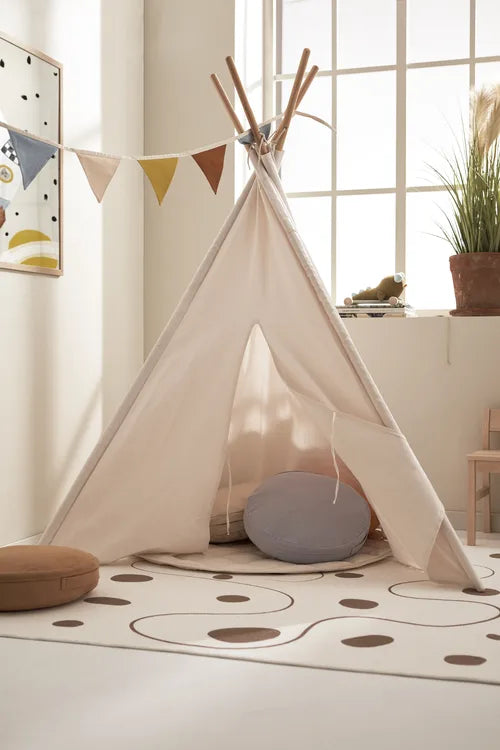 KidsConcept - Tipi tent off white