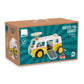 Vilac - Ride-on Van-garage and cars