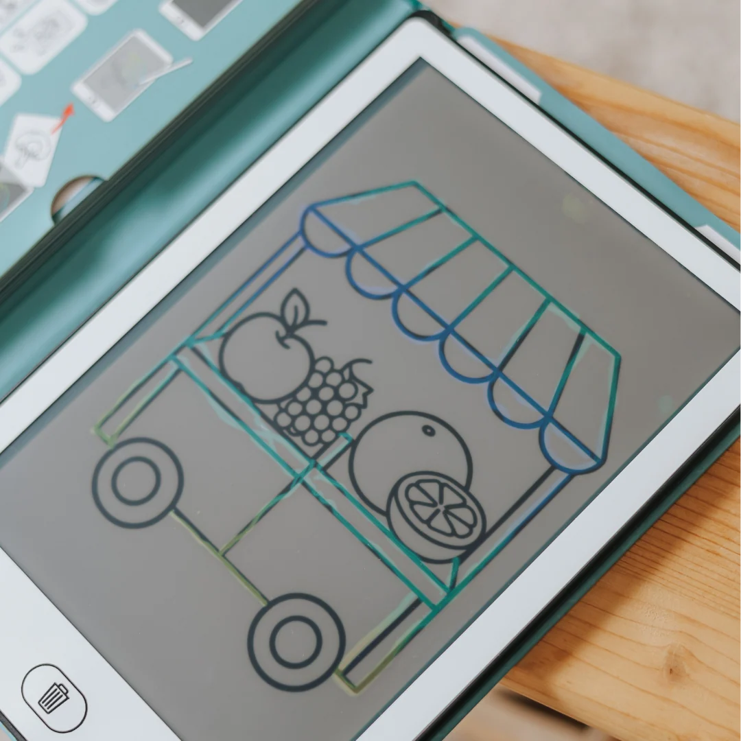 KidyWolf - Kidydraw MINI Drawing tablet   My Little Market