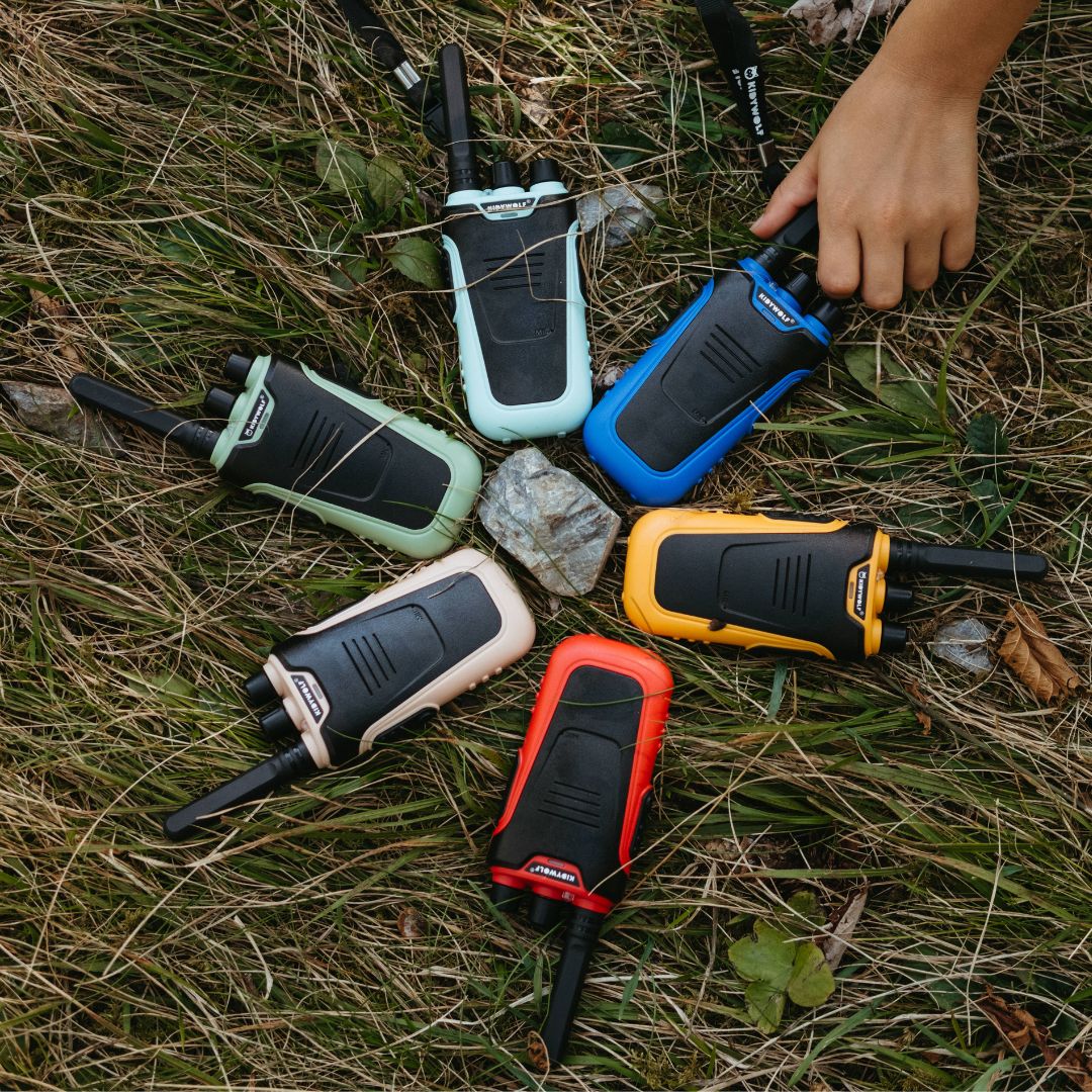 Kidywolf - Kidytalk Walkie-Talkie Cyan/nude