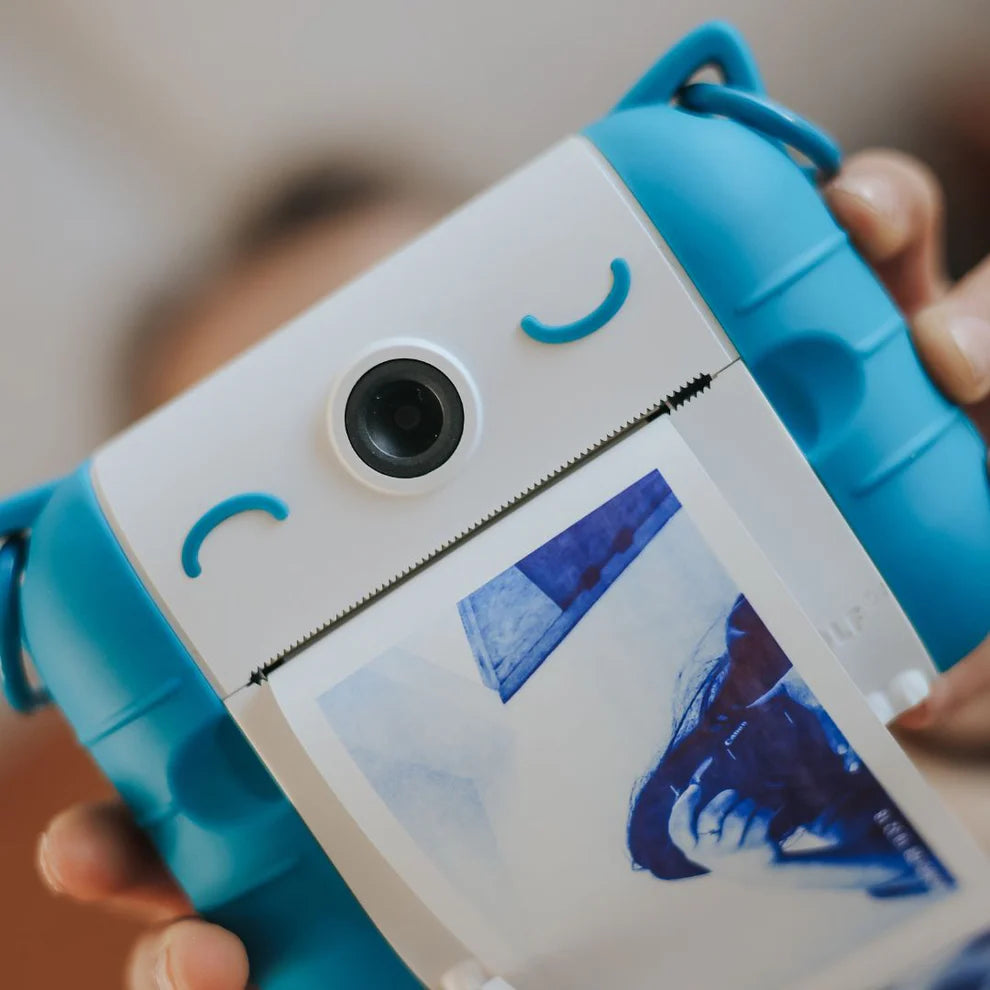 KidyWolf - Kidyprint Thermal printing camera blue