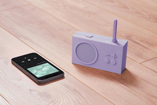 Lexon - Tykho 3 Radio Speaker (light lilac)