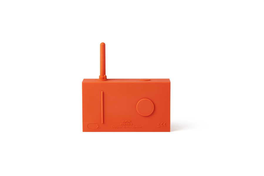 Lexon - Tykho 3 Radio Speaker (Orange)