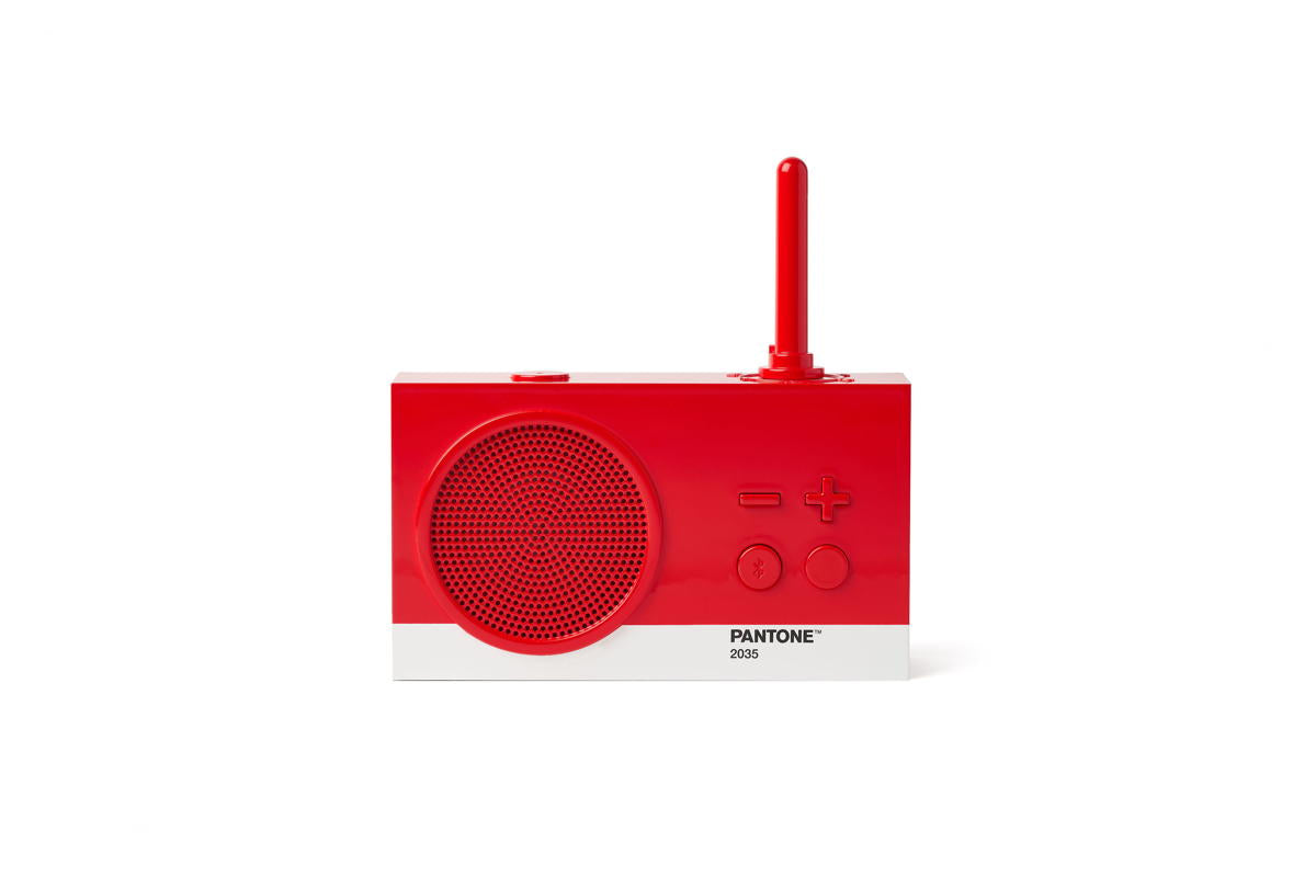 Lexon - Tykho 3 Radio Speaker Lexon x Pantone (Red)