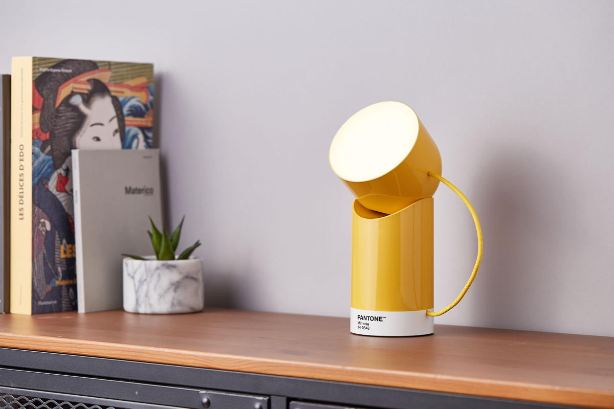 Lexon – Orbe portable LED lamp Lexon x Pantone (Yellow)