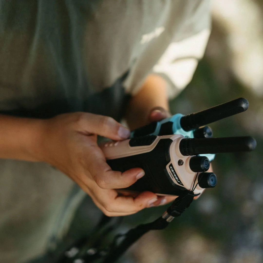 Kidywolf - Kidytalk Walkie-Talkie Cyan/nude
