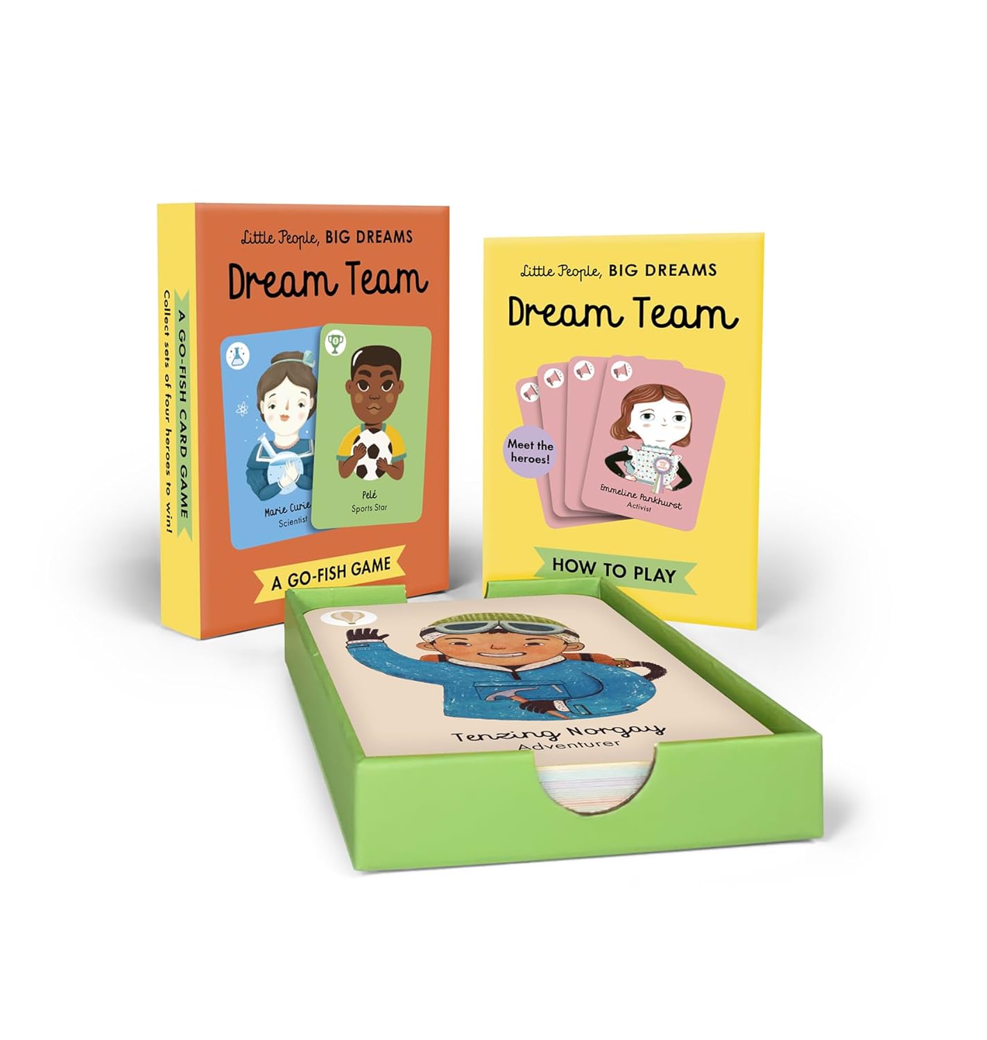 Little People, BIG DREAMS Card Game: Dream Team: A Go-Fish Card Game