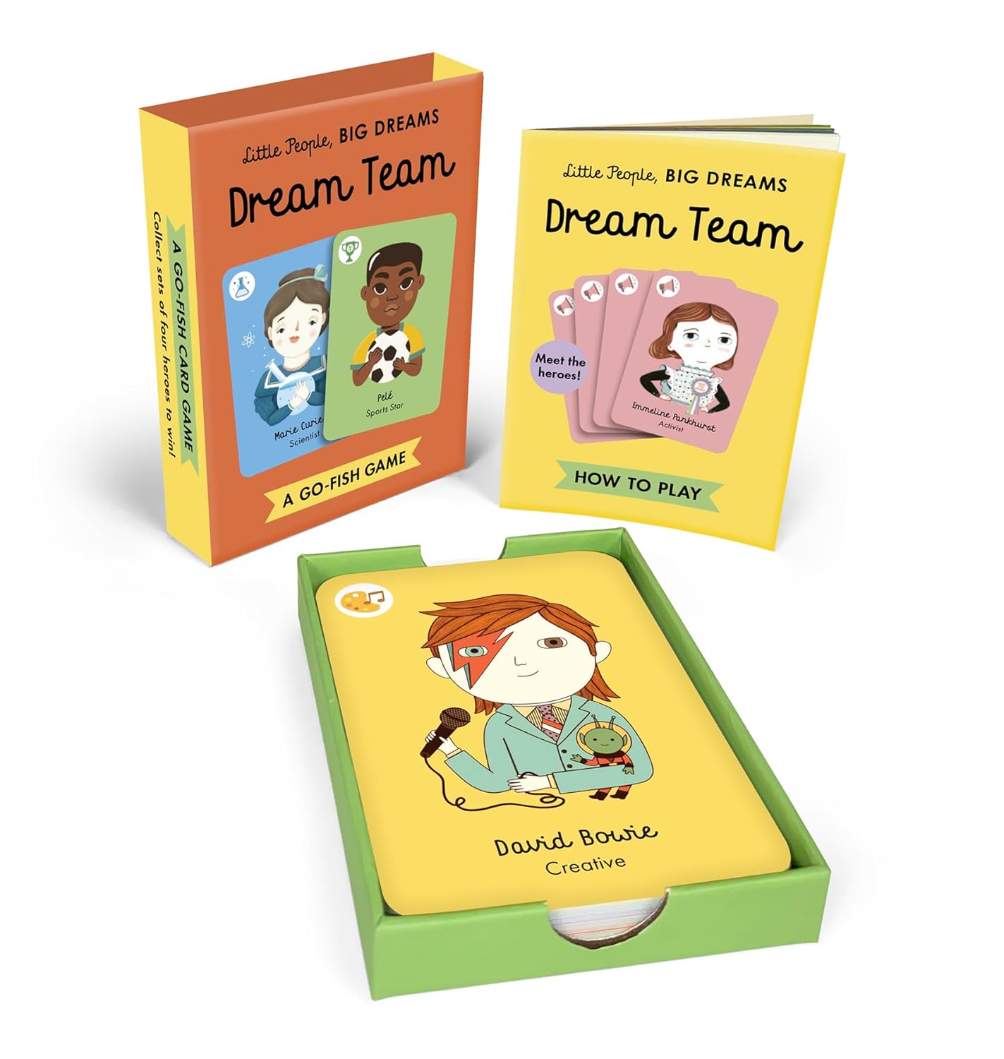 Little People, BIG DREAMS Card Game: Dream Team: A Go-Fish Card Game