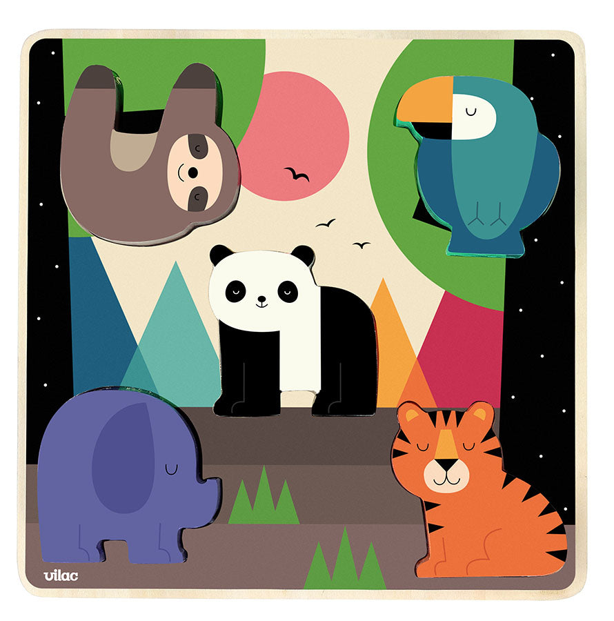 Vilac - Jungle Sound puzzle Andy Westface