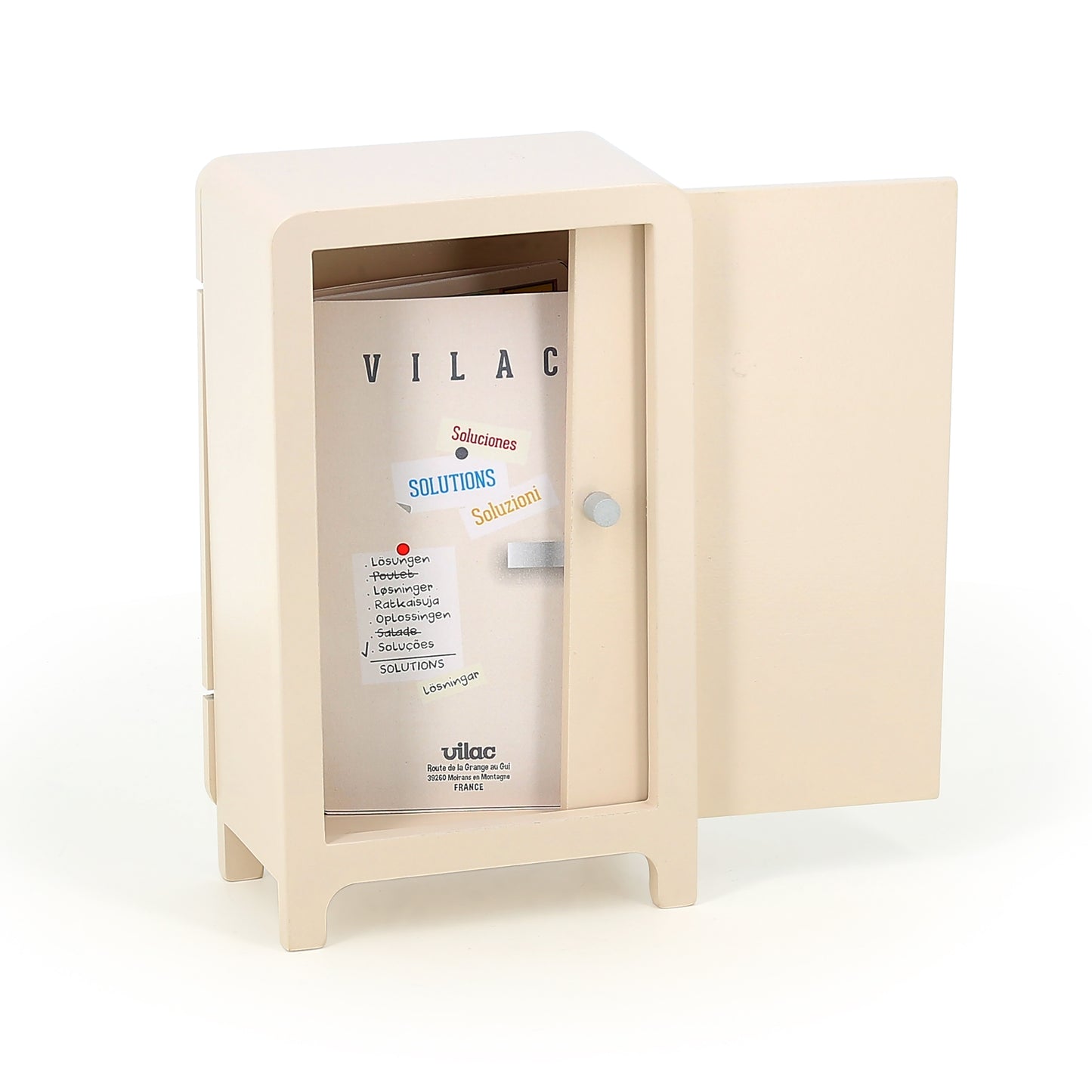 Vilac - Wooden logic game, Pack it right The fridge Ingela P.Arrhenius