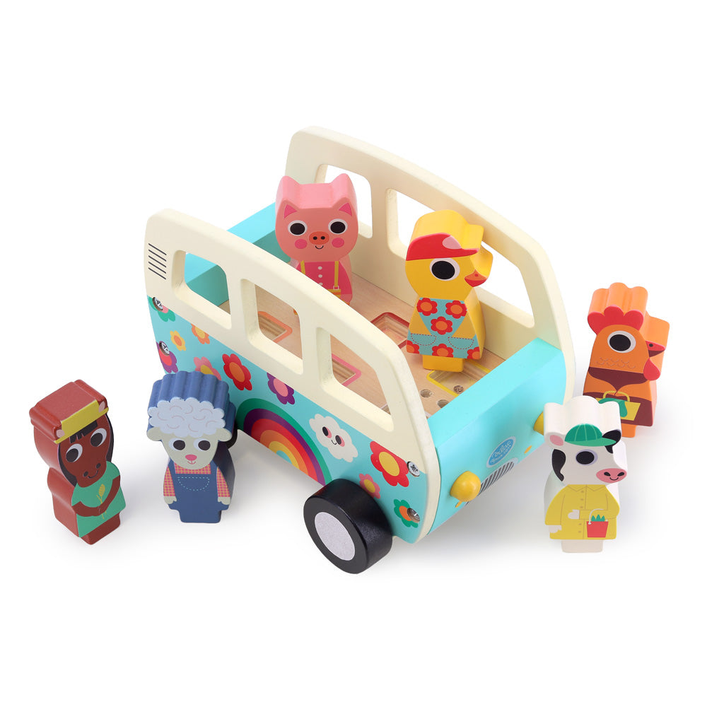 Vilac - Van with animals sounds - Ingela P. Arrhenius