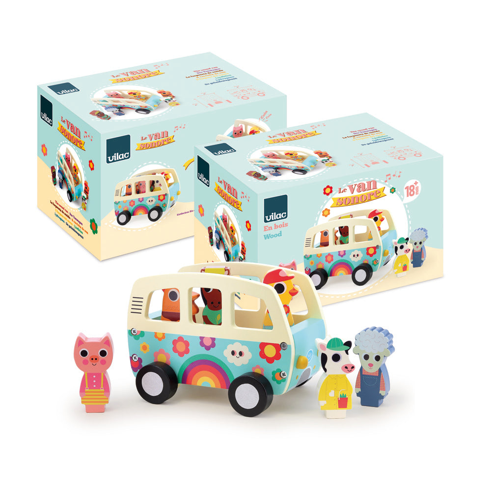 Vilac - Van with animals sounds - Ingela P. Arrhenius