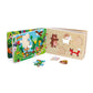 Vilac -Wooden puzzle book - Adventures - Sophia Touliatou