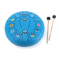 Vilac - 10" Metal Tongue Drum with scores