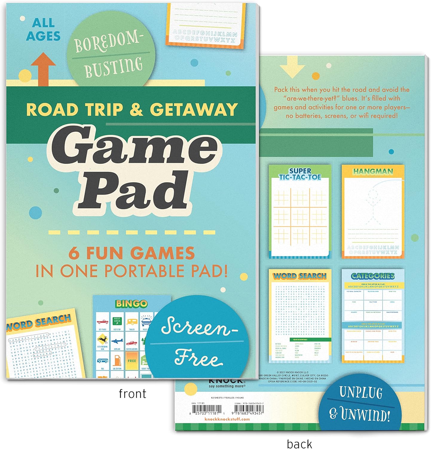 Roadtrip & Getaway On-The-Go Game Pad