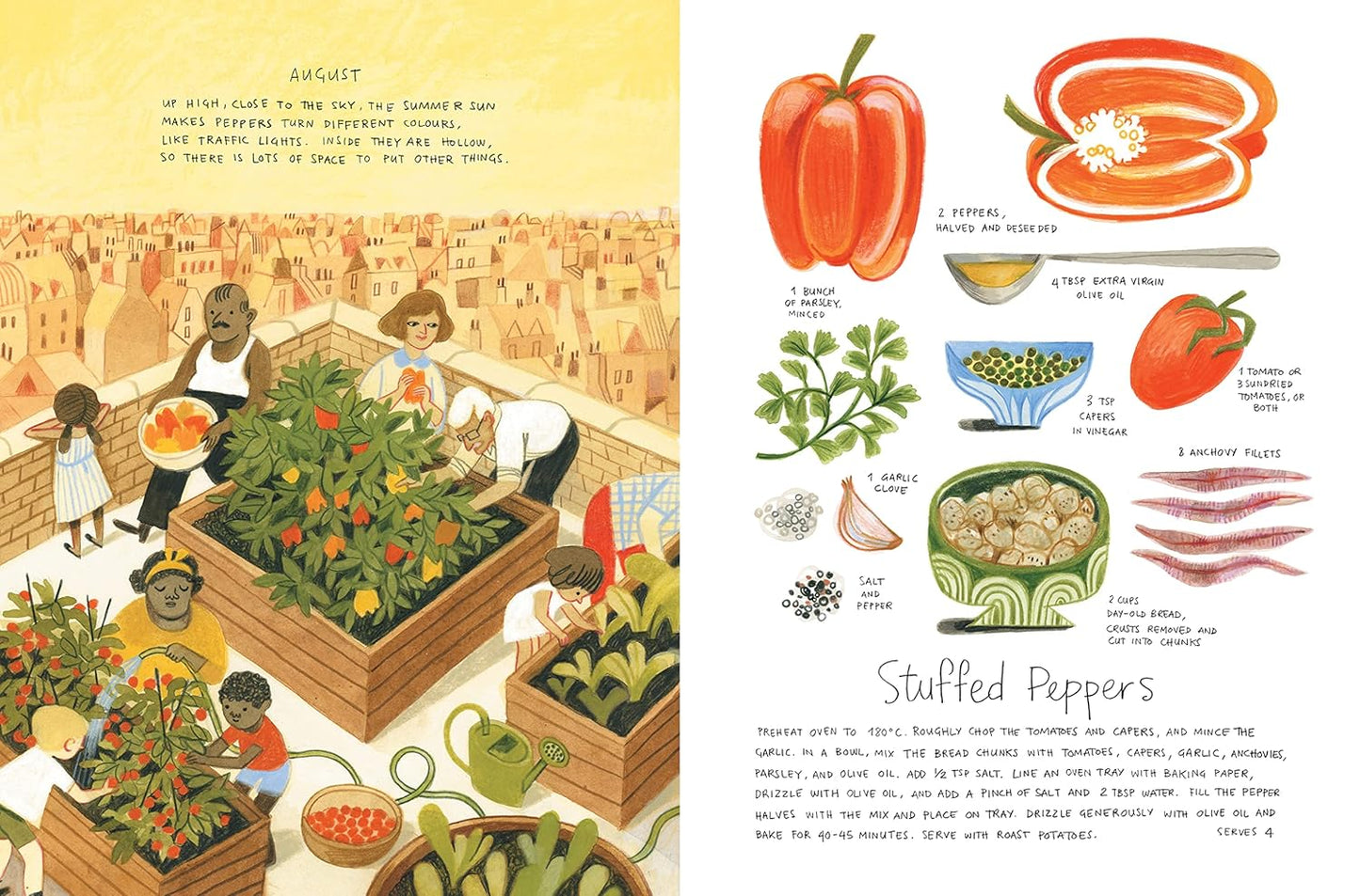 A Year in Fleurville: recipes from balconies, rooftops, and gardens