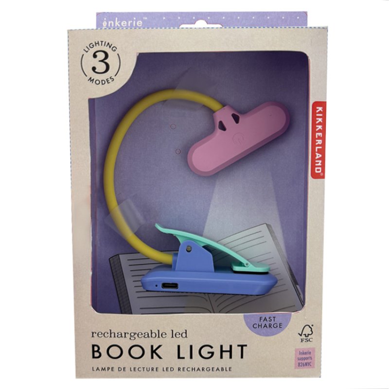 Kikkerland - Inkerie Rechargeable LED Book Light