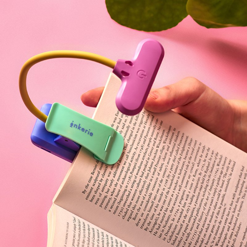 Kikkerland - Inkerie Rechargeable LED Book Light