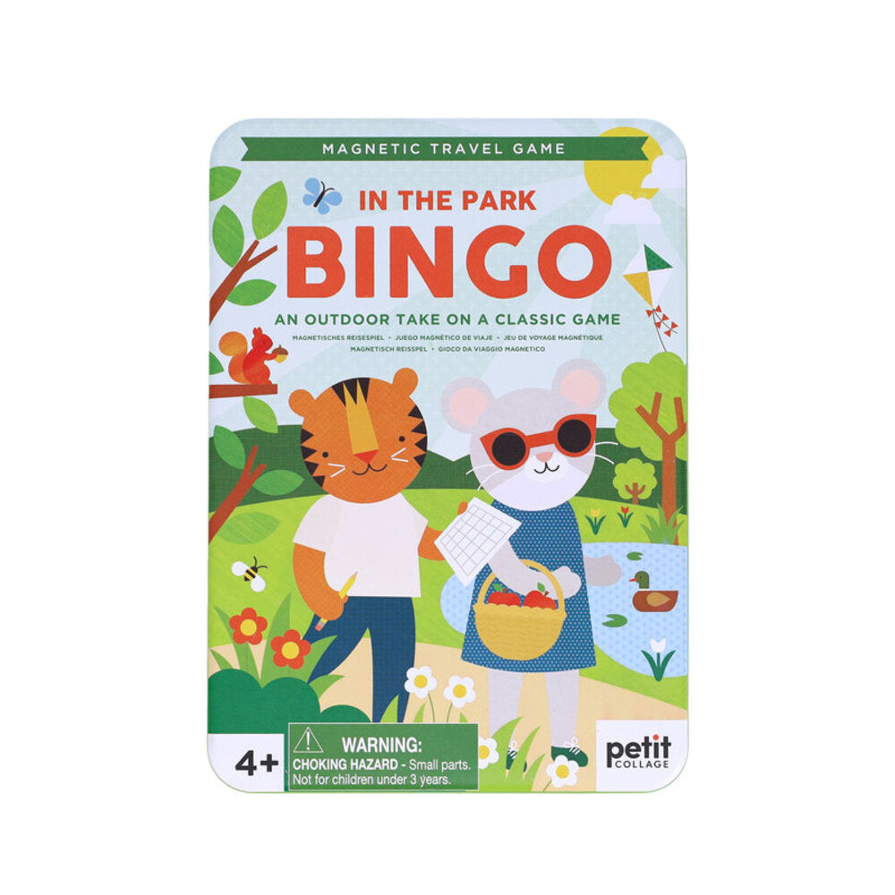 Petit Collage - In-the-Park Bingo Magnetic Travel Game