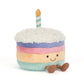 JellyCat - Amuseables Rainbow Birthday Cake