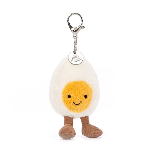 JellyCat - Amuseables Happy Boiled Egg Bag Charm