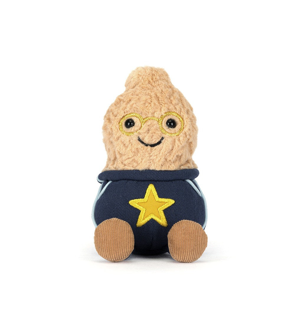 JellyCat - Amuseables Peanut Star Student Outfit