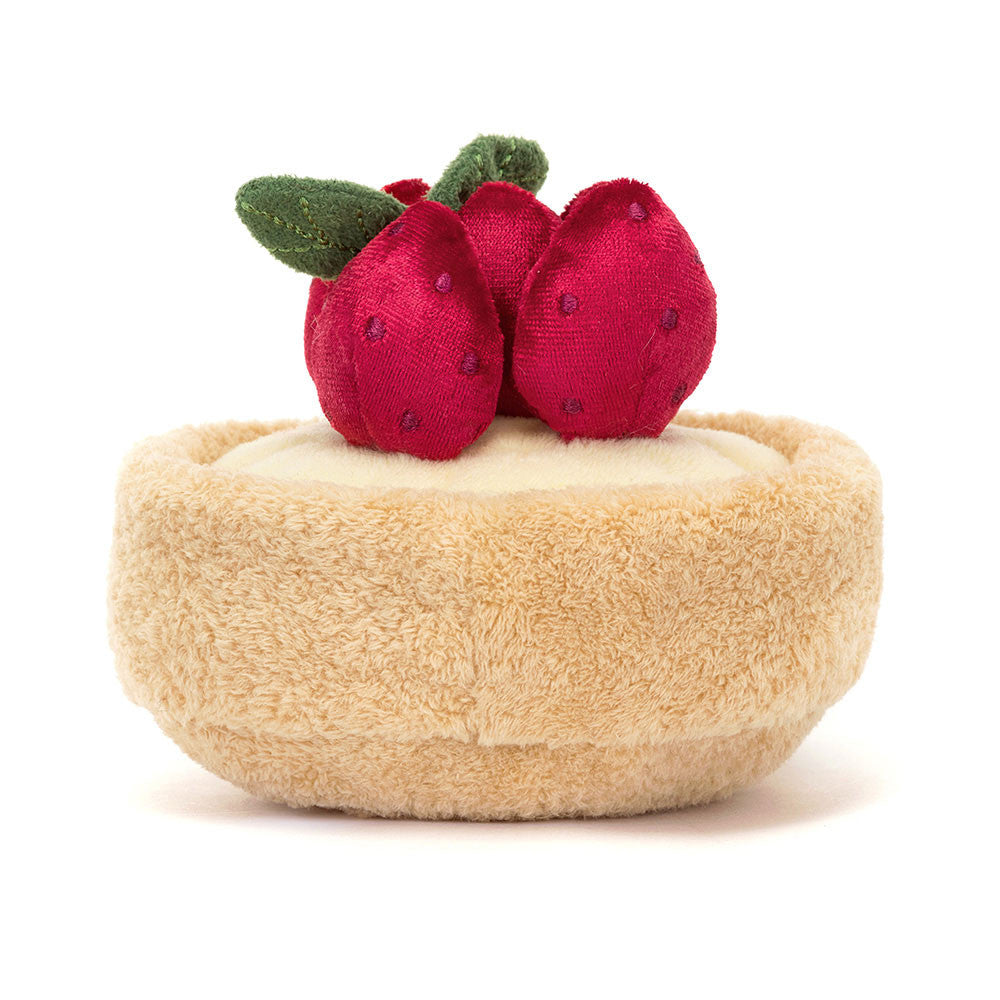JellyCat - Amuseables Fleurette Tarte Aux Fraises