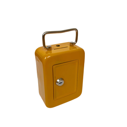 MetalPlus - Vertical Money Box Yellow