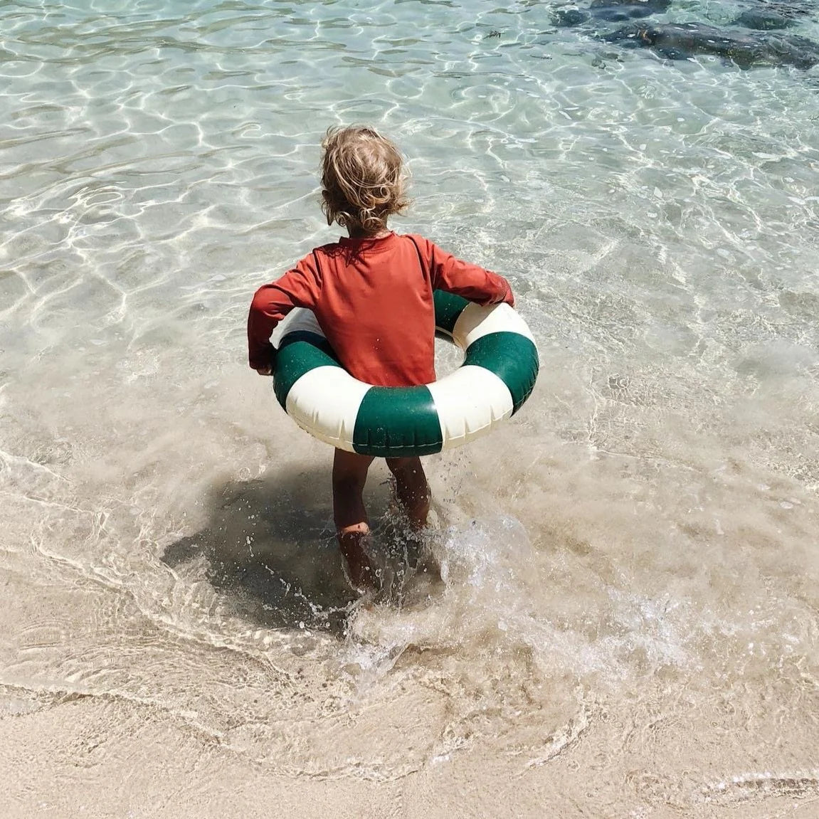 Petites Pommes - Anna Swing Ring  │ Oxford Green