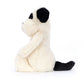 JellyCat - Bashful Black & Cream Puppy